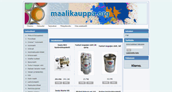 Desktop Screenshot of maalikauppa.org